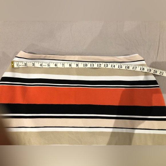 CLEO | Ottoman Striped Pencil Skirt Size 18 - Picture 3 of 10